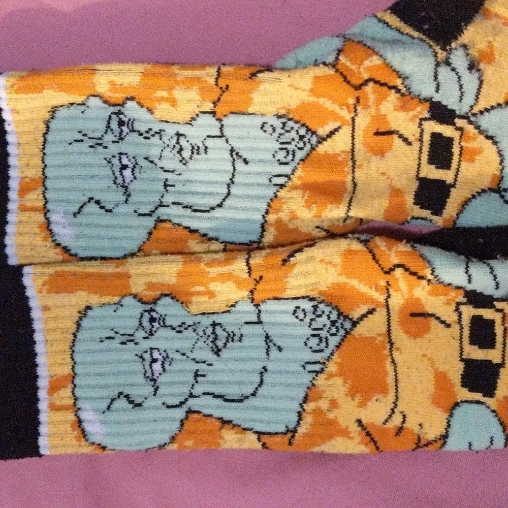 Handsome Squidward Socks